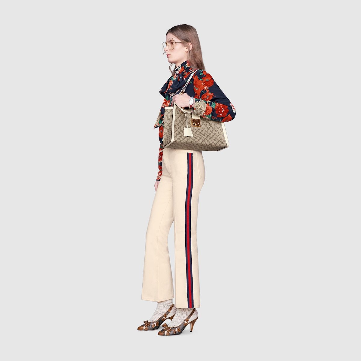 PADLOCK  MEDIUM SHOULDER BAG