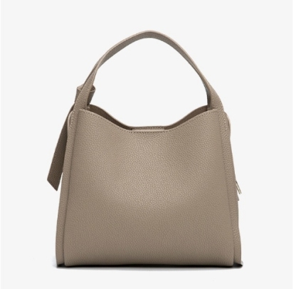 Versatile leather shoulder bag, large capacity handbag for women, fashionable cross-body bag 519717