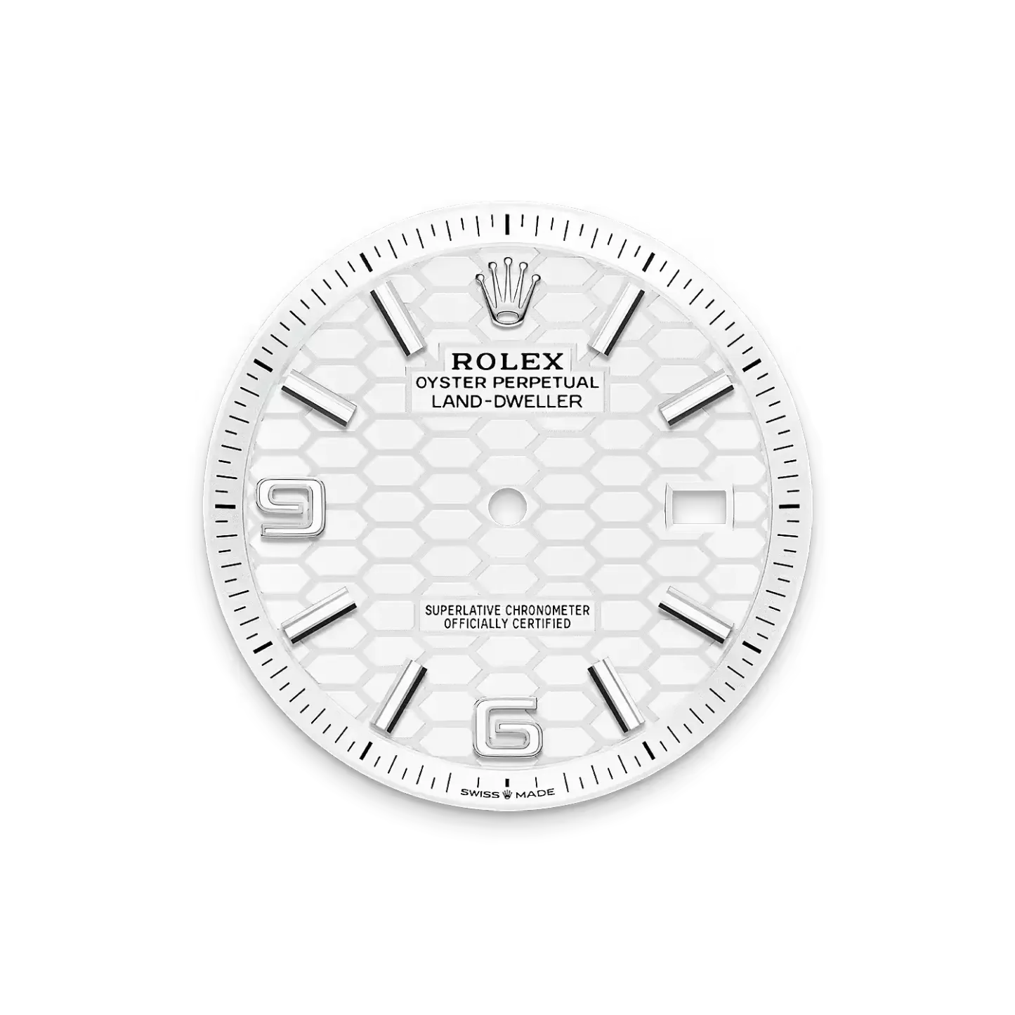 Land-Dweller 40, Oyster, 40 mm, Oystersteel and white gold  Reference 127334