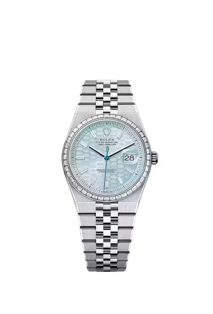 Land-Dweller 36, Oyster, 36 mm, platinum and diamonds  Reference 127286TBR