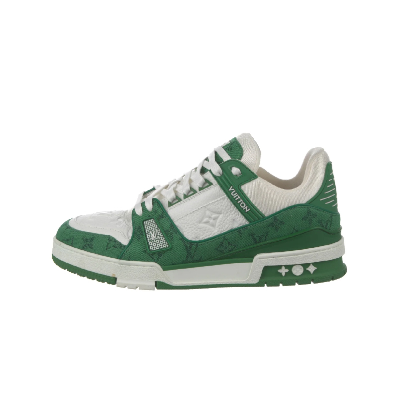 Trainer Monogram Denim Sneakers