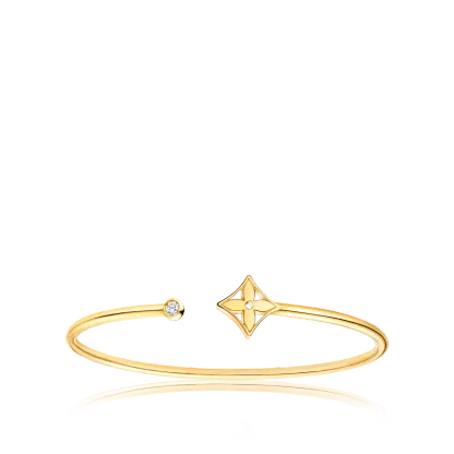 Idylle Blossom Twist Bracelet, Yellow Gold