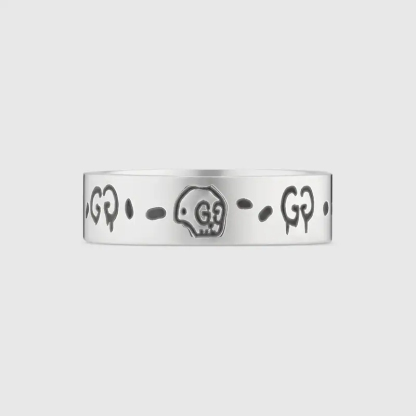 GUthtCCIGHOST RING IN SILVER