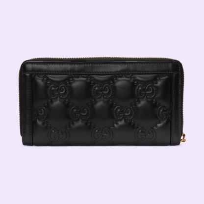 MATELASSE ZIP-AROUND WALLET