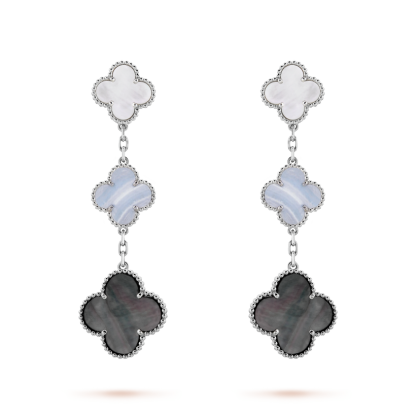 Magic Alhambra earrings, 3 motifs