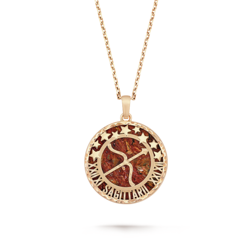 Zodiaque long necklace Sagittarii (Sagittarius)