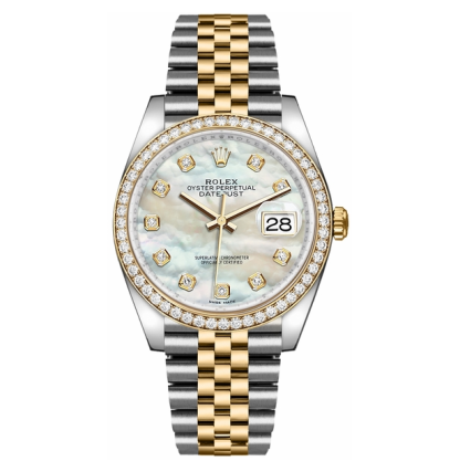 Datejust 36 Mother of Pearl Diamond Watch 116243-0018