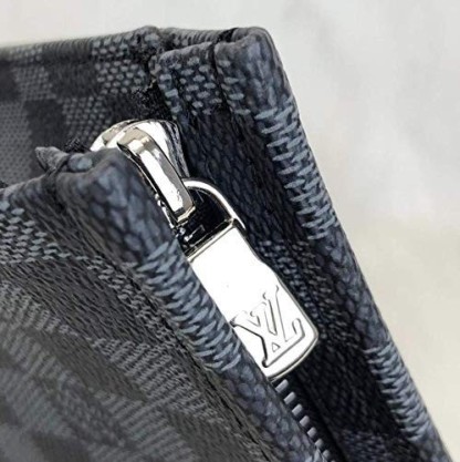 Damier Ebene Clutches Black