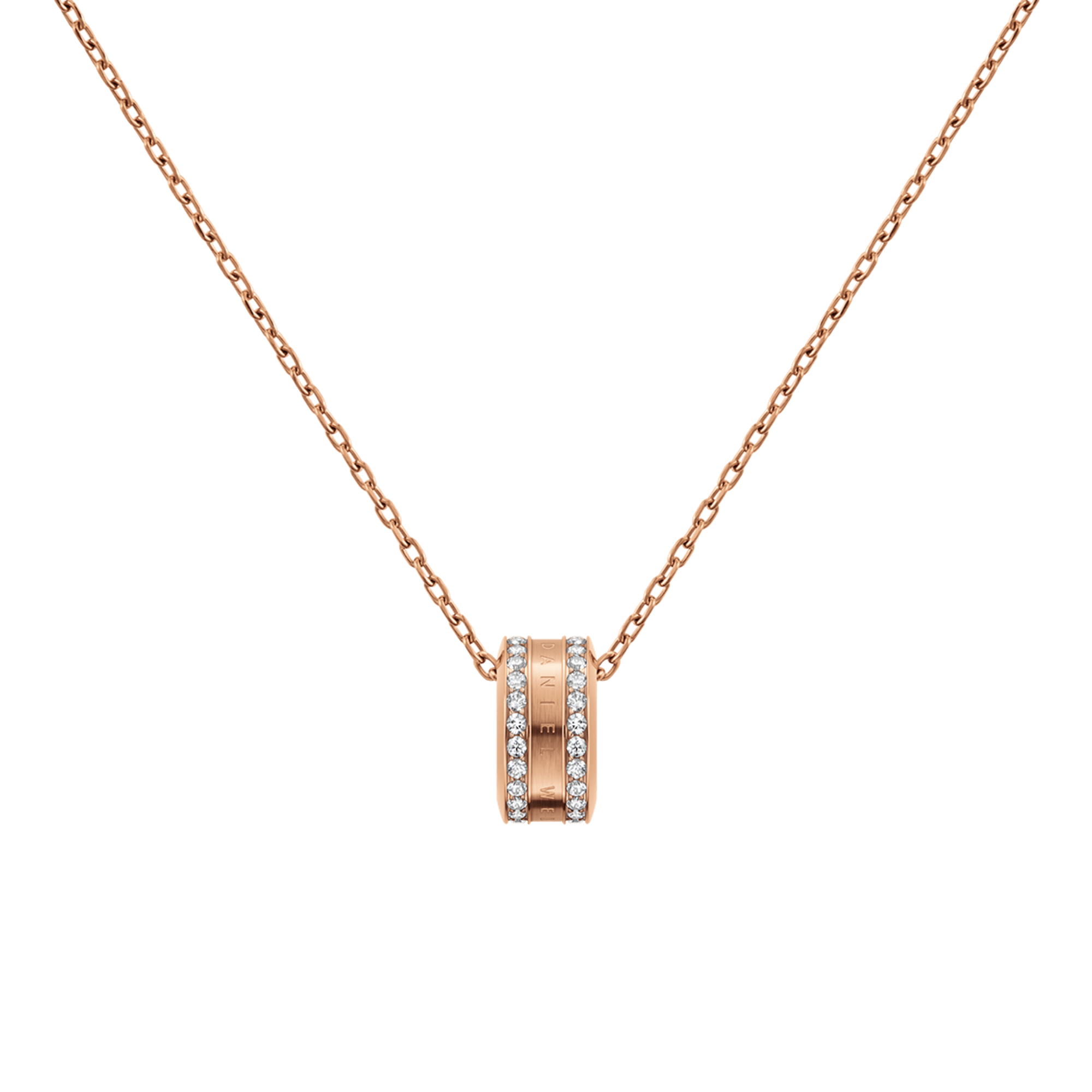 Elan Lumine Necklace Rose Gold