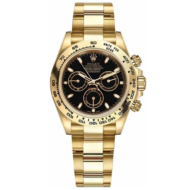Cosmograph Daytona Black Dial Men's Watch 116508