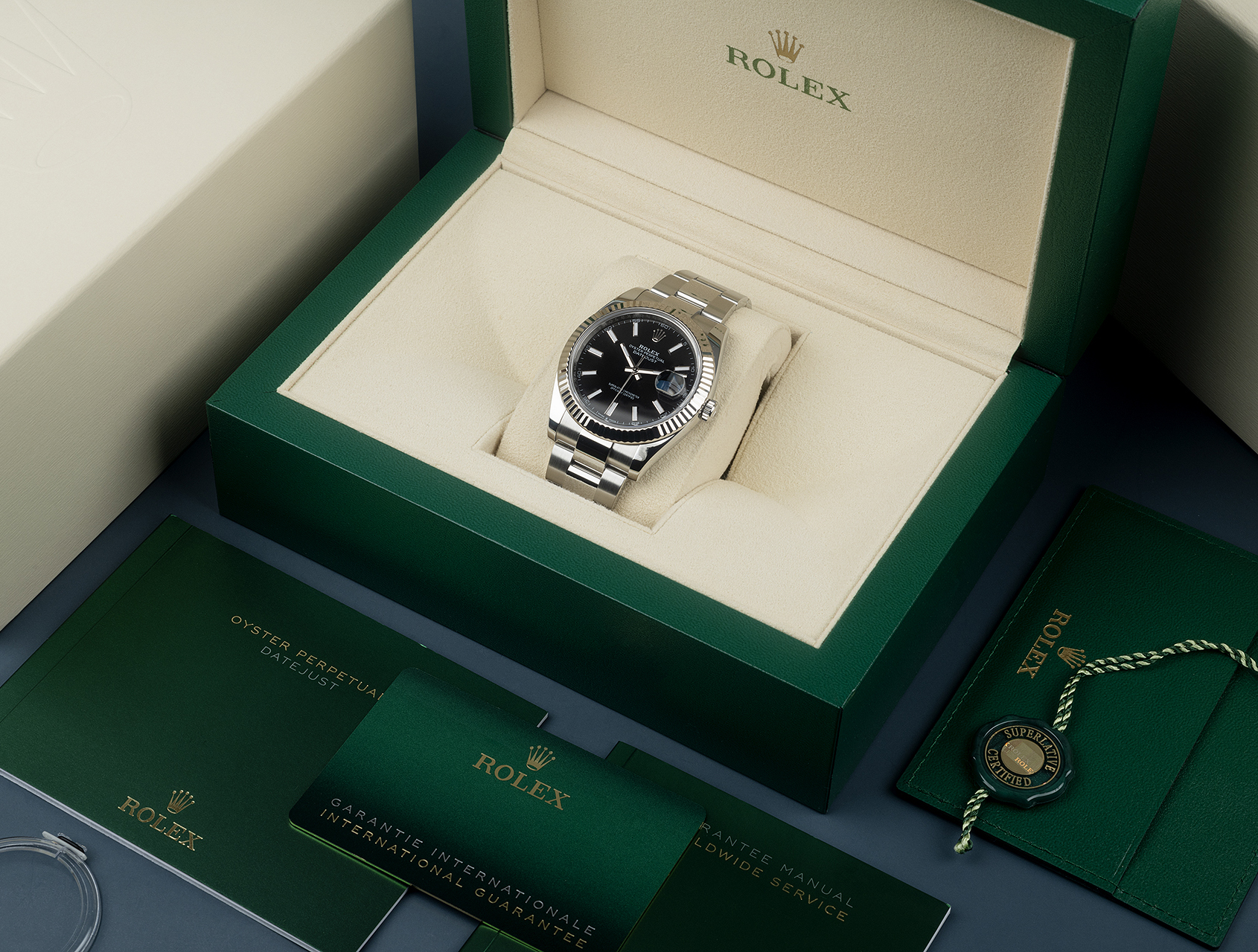 Datejust Bright Black 126334