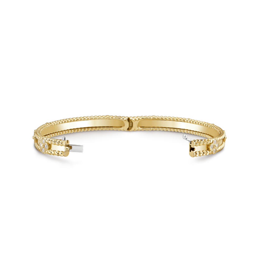 Perlee diamonds bracelet, 3 rows, small model