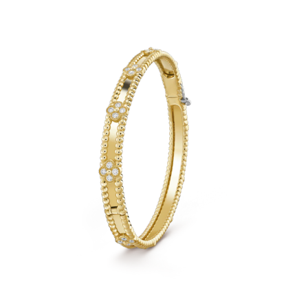 Perlee sweet clovers bracelet, medium model