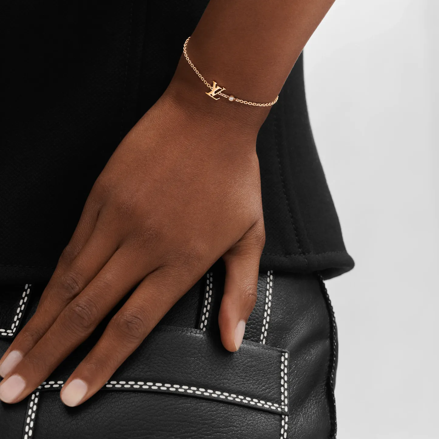 IDYLLE BLOSSOM  BRACELET, PINK GOLD AND DIAMOND