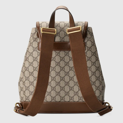 BACKPACK WITH INTERLOCKING G