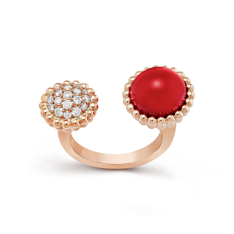 Perlee couleurs Between the Finger ring