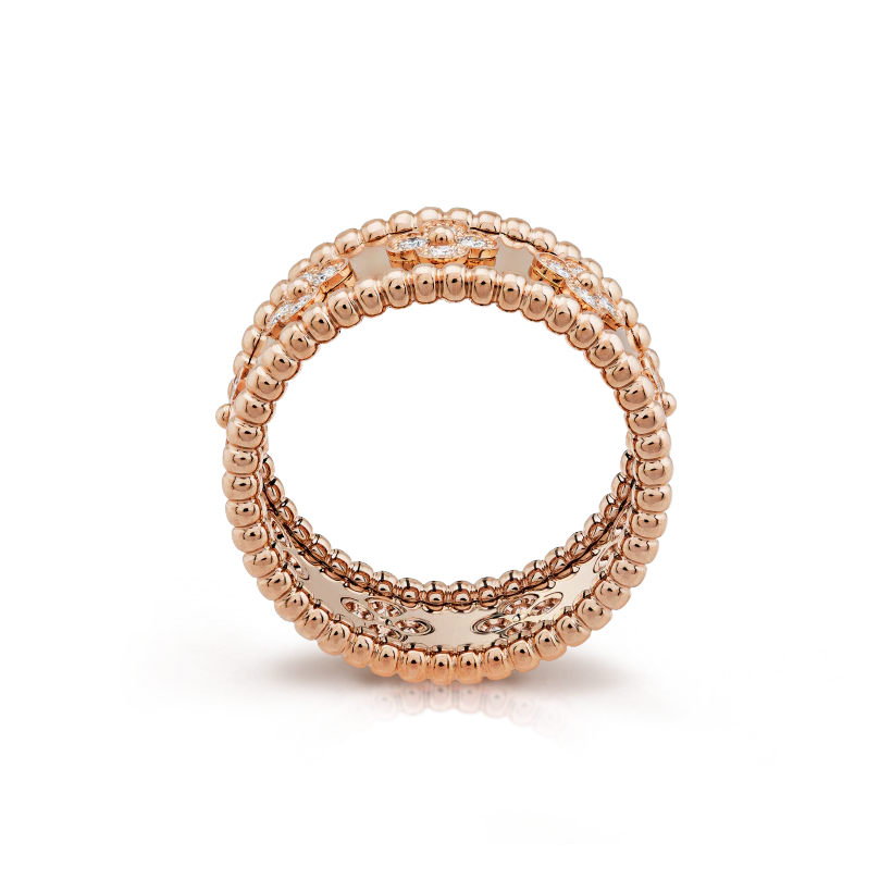 Perlee clovers ring, small model