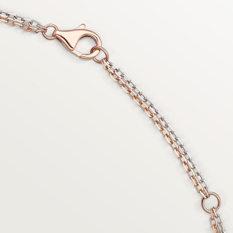 LOVE NECKLACE, 6 DIAMONDS