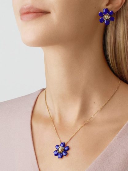 Rose de Noel earrings, mini model