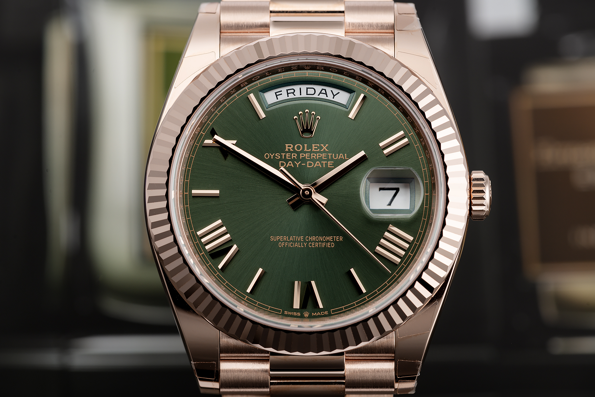 Day-Date 40 Anniversary Edition Everose Gold