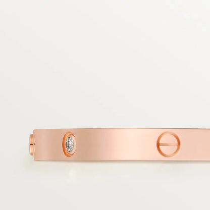 LOVE BRACELET, SMALL MODEL, 6 DIAMONDS