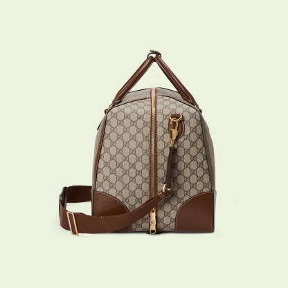 LARGE DUFFLE BAG WITH INTERLOCKING G