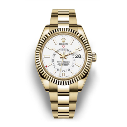 Sky Dweller 42mm Men鈥檚 Watch 326935 White Index