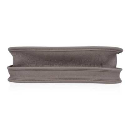 Evelyne PM Bag Gris Asphalte Palladium Hardware New w/Box