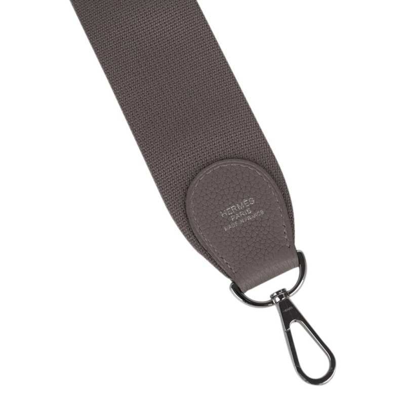 Evelyne PM Bag Gris Asphalte Palladium Hardware New w/Box