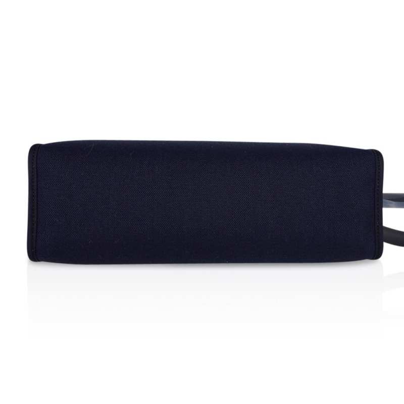 Herbag Zip Navy on Black 31 Militaire Canvas / Vache Hunter Leather