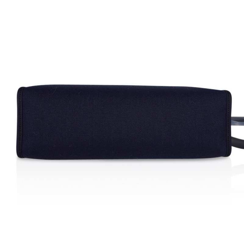 Herbag Zip Navy on Black 31 Militaire Canvas / Vache Hunter Leather