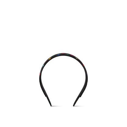 x TM Monogram Multicolor LV Outline Headband