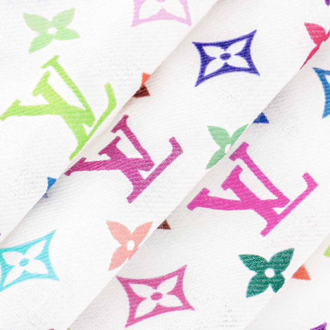 x TM Monogram Multicolor Shawl