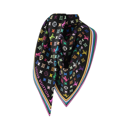 x TM Monogram Multicolor Shawl