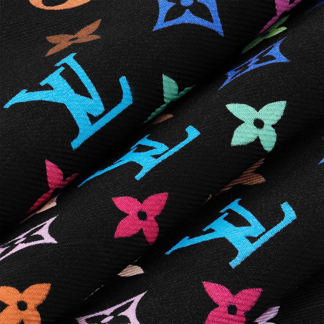 x TM Monogram Multicolor Shawl