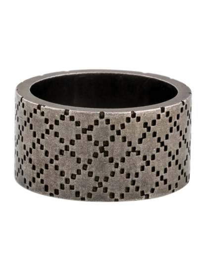 Enamel Wide Diamantissima Ring