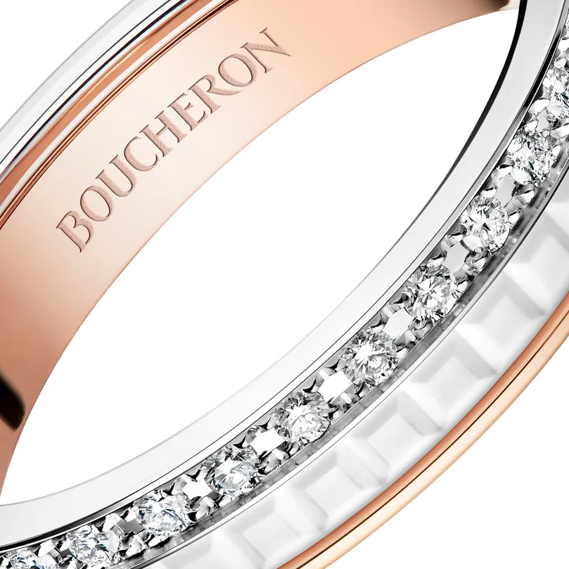 QUATRE WHITE EDITION WEDDING BAND