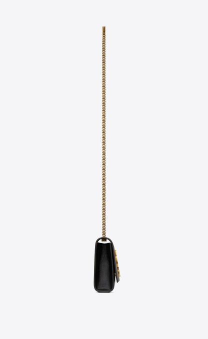 KATE SMALL IN SHINY GRAINED LEATHER