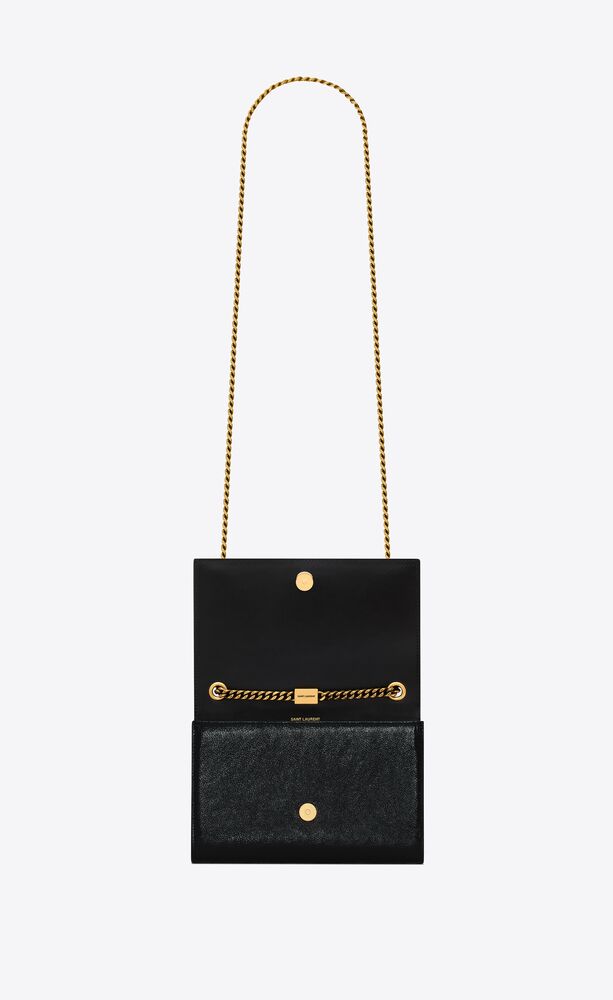 KATE SMALL IN SHINY GRAINED LEATHER