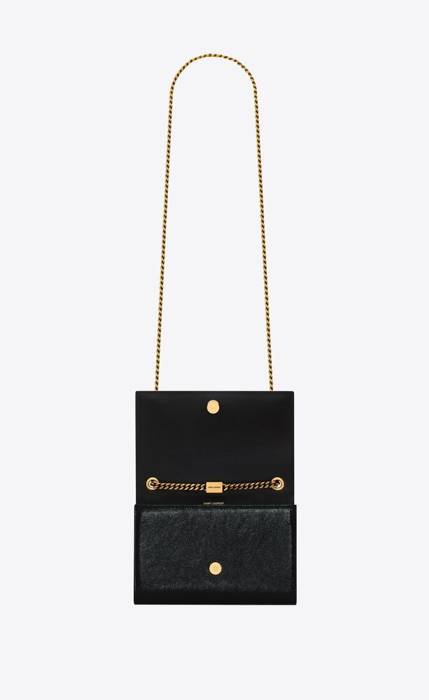 KATE SMALL IN SHINY GRAINED LEATHER