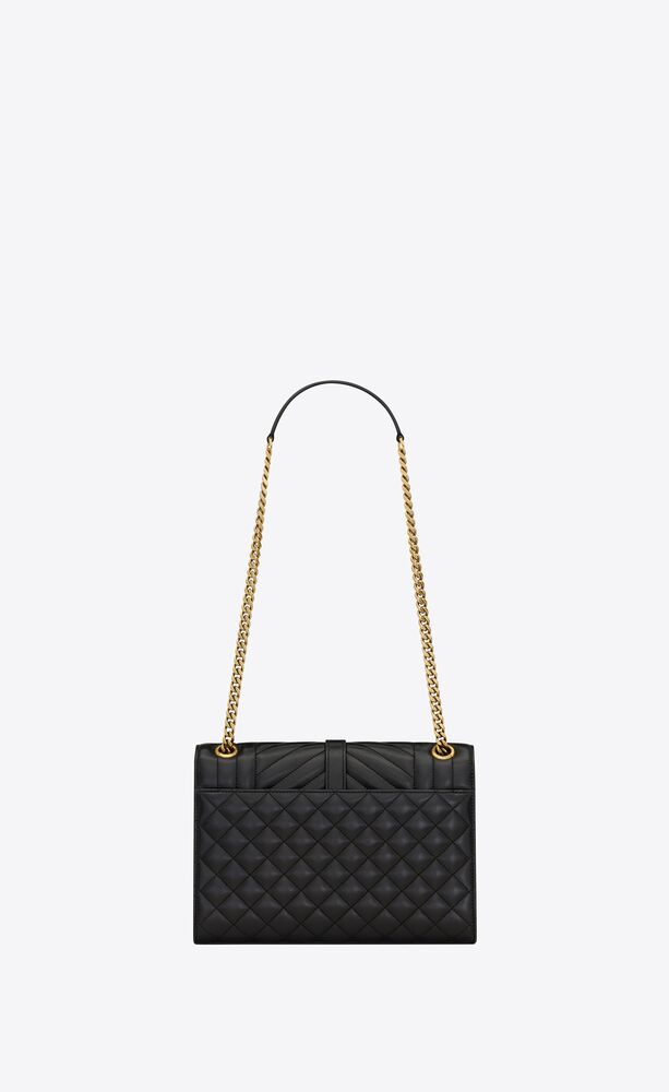 ENVELOPE MEDIUM IN MATELASSÉ LAMBSKIN