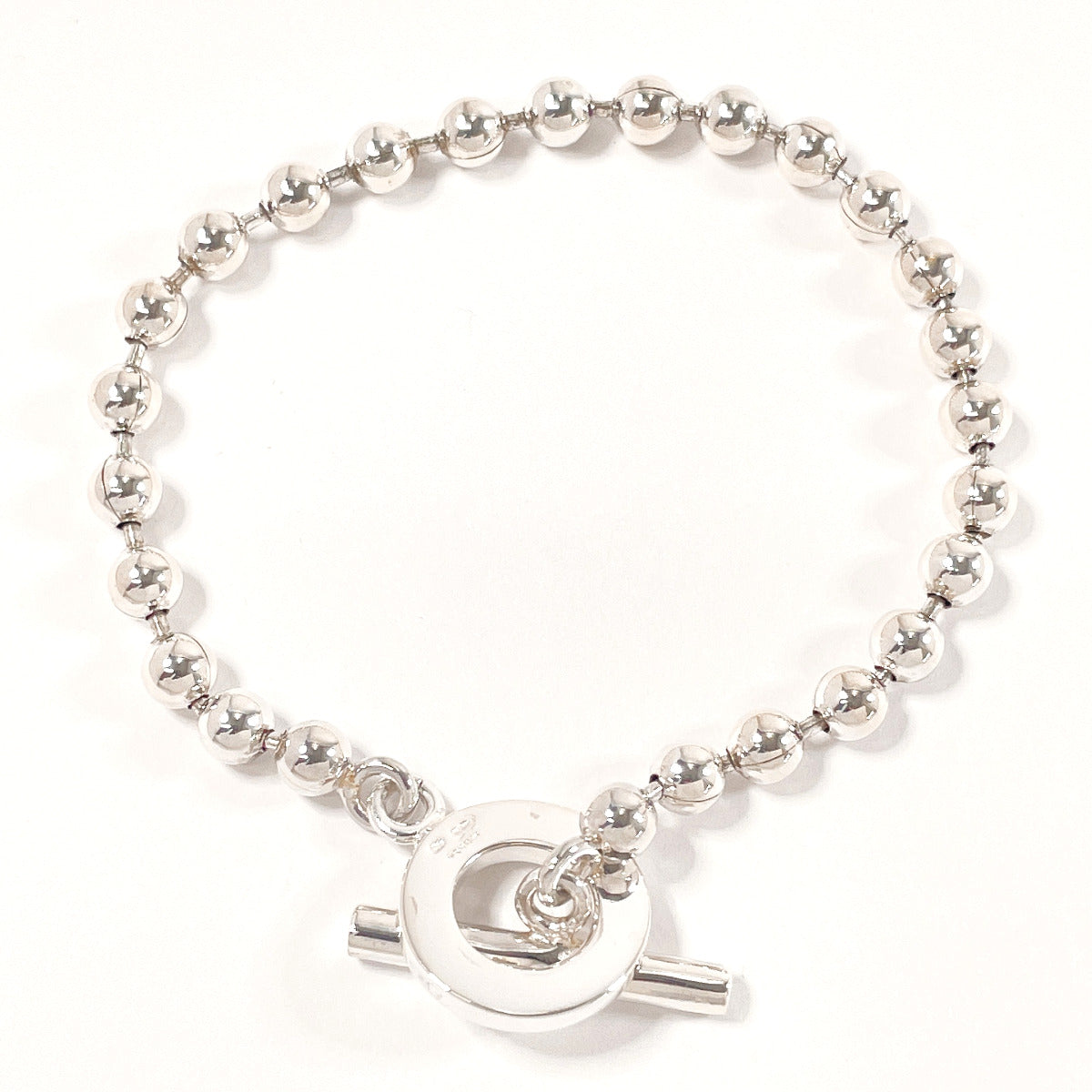 Theatrical bracelet Ball Chain Silver Unisex