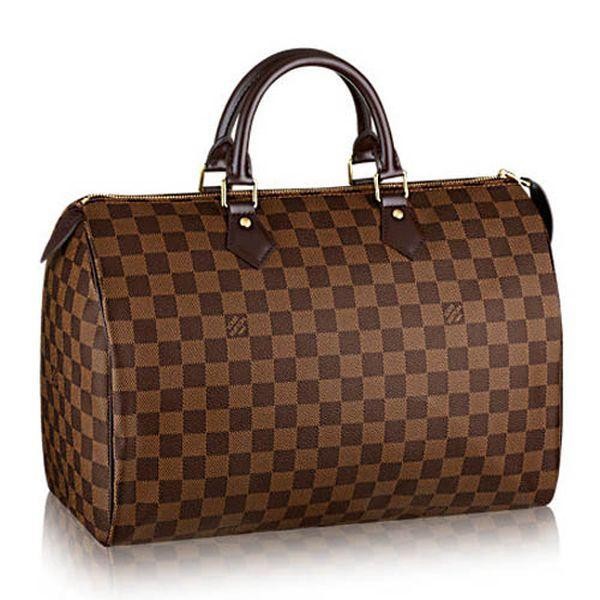 Damier Ebene Canvas Speedy 35 N41363