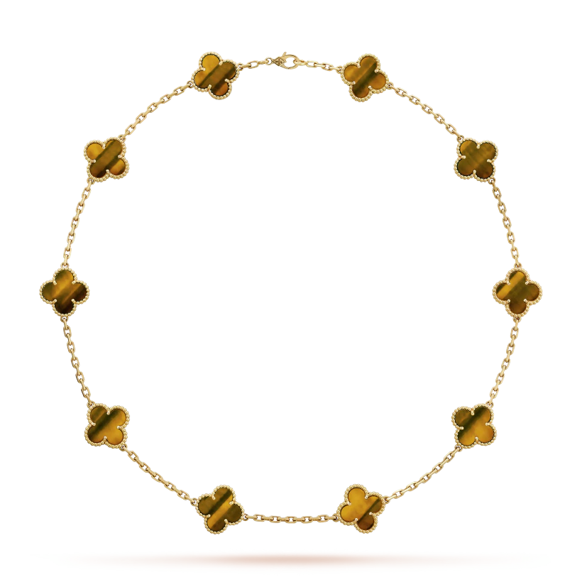 Vintage Alhambra necklace, 10 motifs