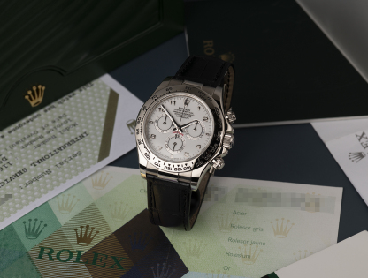 Daytona White Gold 116519