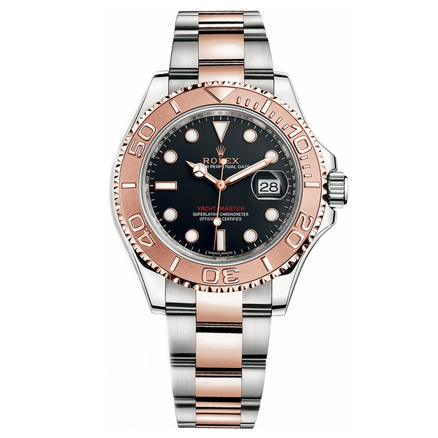 Yacht-Master 40 Everose Gold Oystersteel Men's Watch 116621-0002