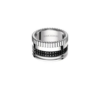 QUATRE BLACK EDITION LARGE RING