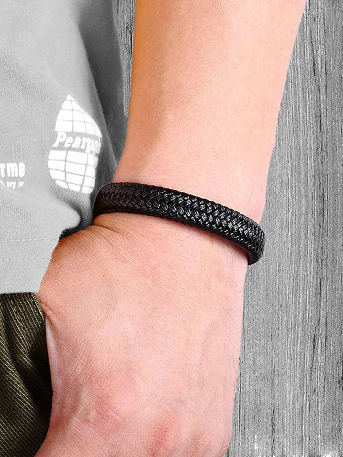 Men Minimalist Braided Bracelet