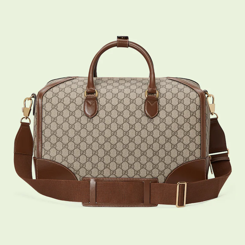 DUFFLE BAG WITH INTERLOCKING G