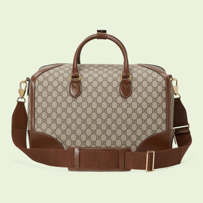 DUFFLE BAG WITH INTERLOCKING G